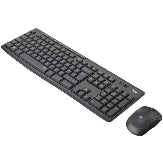 Logitech - MK295 Silent Wireless Combo Keyboad & Mouse set - Nordic Layout / Computers | Techbox