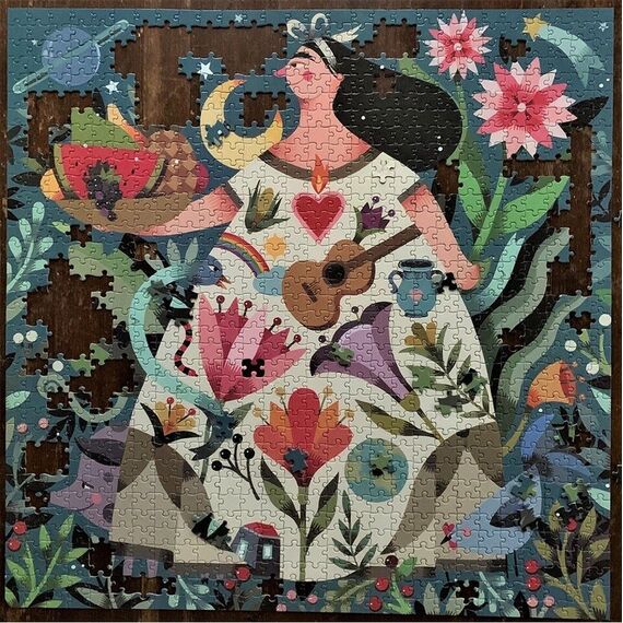 eeBoo - Puzzle - Mother Earth, 1000 pc (EPZTMOE) / Toys - Puzzles - Gifts - Techbox