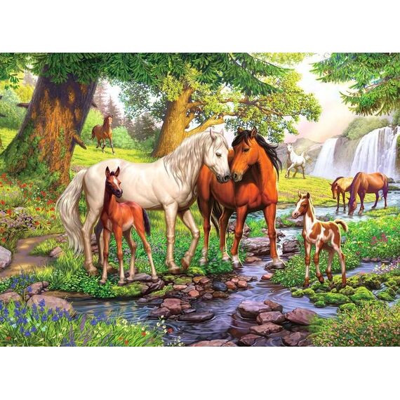 Ravensburger - Horses By The Stream 300p - 12904 / Toys - Αταξινόμητα -  - Techbox