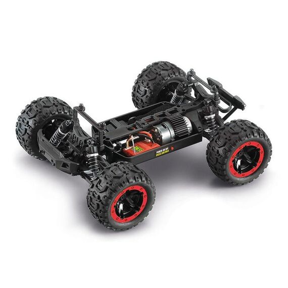 BLACKZON - Slyder MT 1/16 4WD Electric Monster Truck - Red (540098) / Toys - Modeling - Hobbies - Techbox