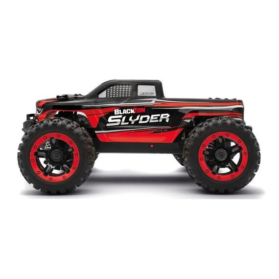 BLACKZON - Slyder MT 1/16 4WD Electric Monster Truck - Red (540098) / Toys - Modeling - Hobbies - Techbox