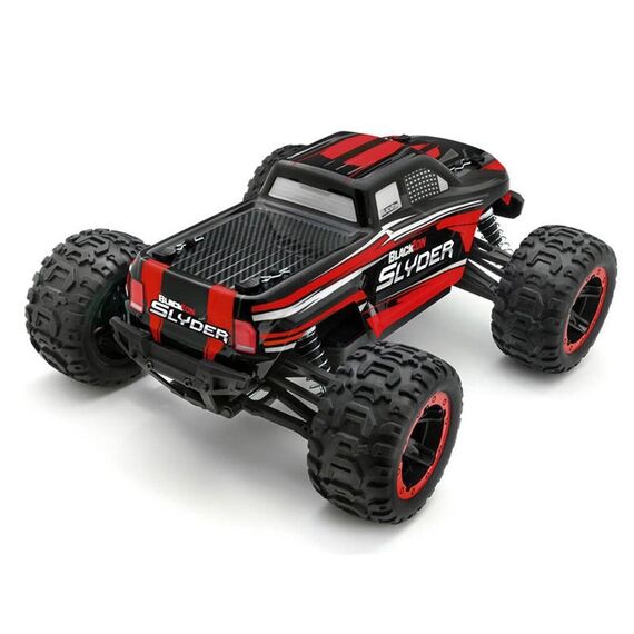 BLACKZON - Slyder MT 1/16 4WD Electric Monster Truck - Red (540098) / Toys - Modeling - Hobbies - Techbox