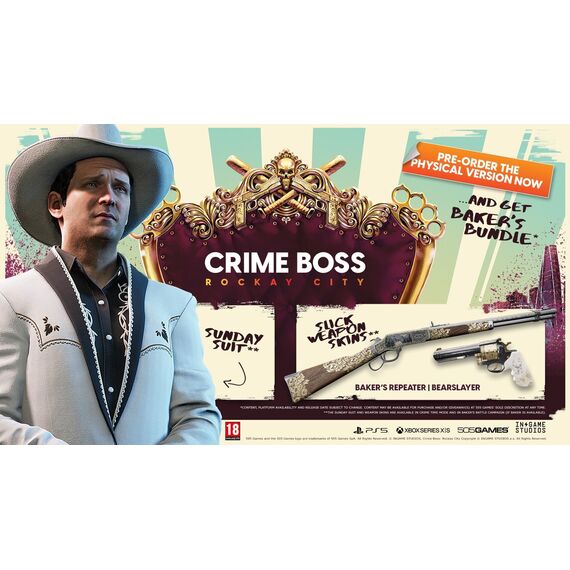 Crime Boss Rockay City / Xbox Series X - Series X Games - Games - Techbox