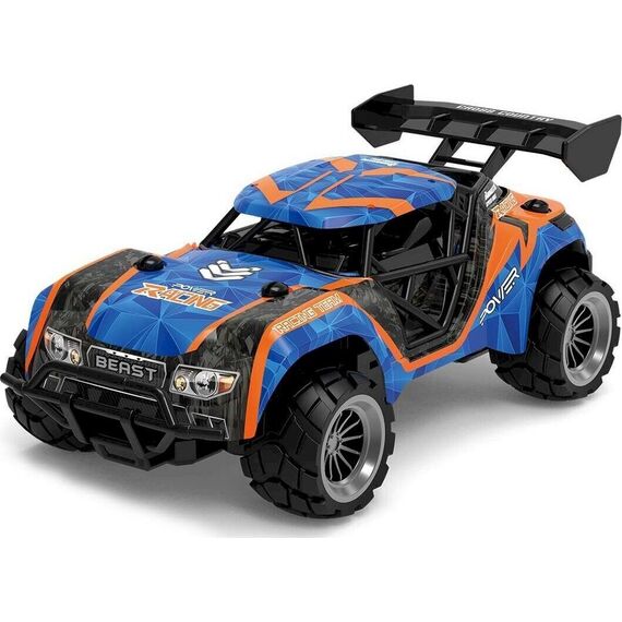 TEC-TOY - Speed Racing R/C 1:18 - Blue/Orange (471412) / Toys - Modeling - Hobbies - Techbox