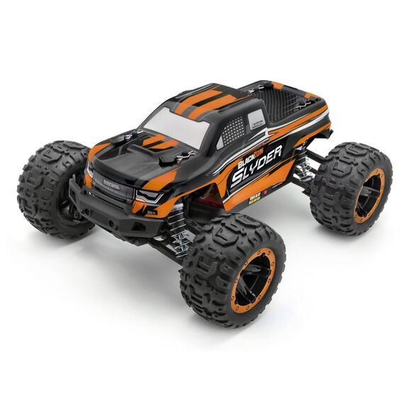BLACKZON - Slyder MT 1/16 4WD Electric Monster Truck - Orange (540099) / Toys - Modeling - Hobbies - Techbox