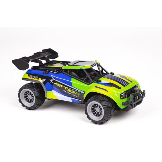 Jeep Racing - R/C 1:20 2,4G 3,7V Li-ion - Blue/yellow / Toys - Modeling - Hobbies - Techbox