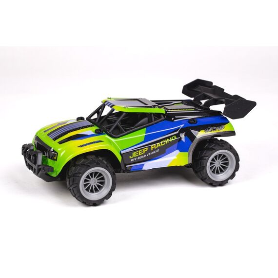 Jeep Racing - R/C 1:20 2,4G 3,7V Li-ion - Blue/yellow / Toys - Modeling - Hobbies - Techbox