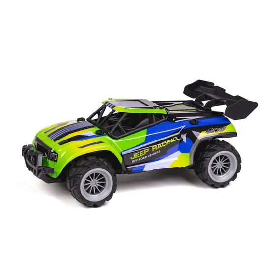 Jeep Racing - R/C 1:20 2,4G 3,7V Li-ion - Blue/yellow / Toys - Modeling - Hobbies - Techbox