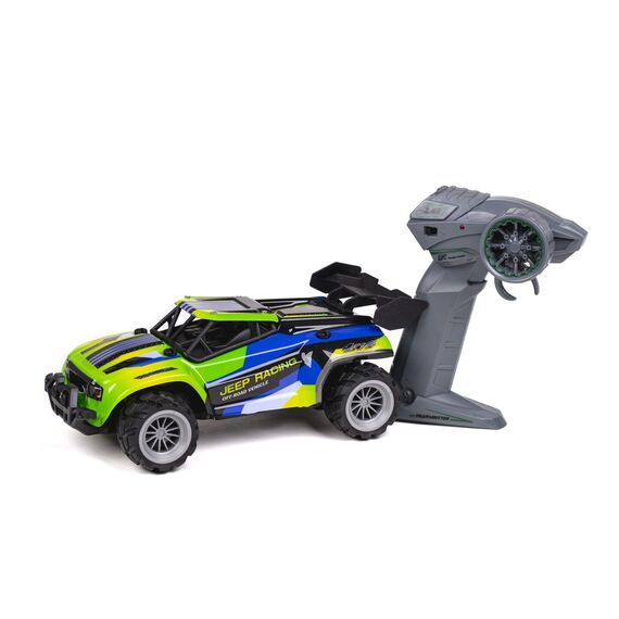 Jeep Racing - R/C 1:20 2,4G 3,7V Li-ion - Blue/yellow / Toys - Modeling - Hobbies - Techbox