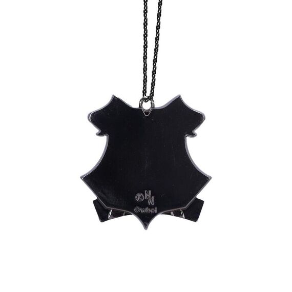 Harry Potter Hogwarts Crest (Silver) Hanging Ornament 6cm / Fan Shop and Merchandise - Merchandise Seasonals - Various - Techbox
