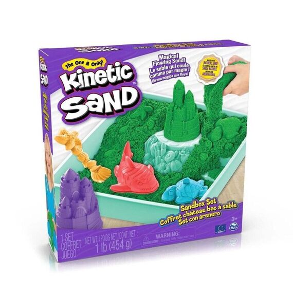Kinetic Sand - Sandbox Set - Green (6067479) / Toys - Αταξινόμητα -  - Techbox