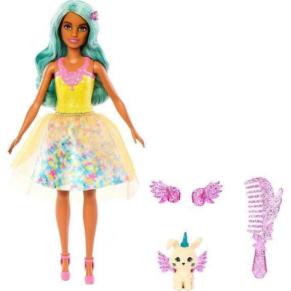 Barbie - Touch of Magic Fairytale Doll Teresa with Bunny (HLC36) / Toys |  Techbox