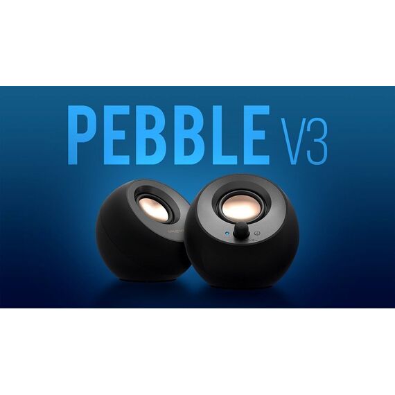 Creative - Pebble V3, Black / Electronics - Speakers - Speakers & Headphones - Techbox