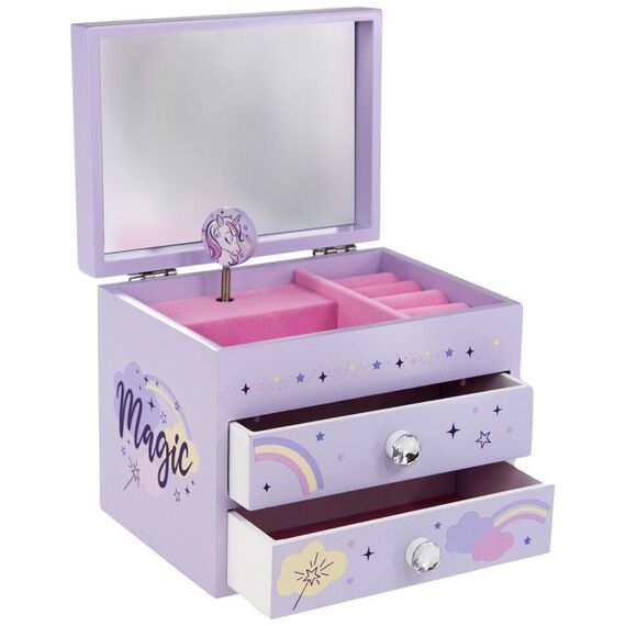 Tinka - Jewelry Box with Music - Unicorn (8-803903) / Toys