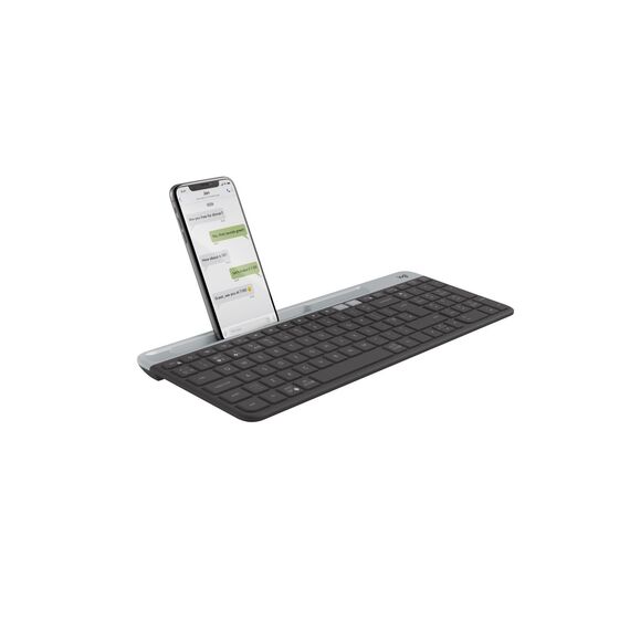 LOGITECH K580 Slim Multi-Device Wireless Keyboard GRAPHITE NORDIC / Computers | Techbox