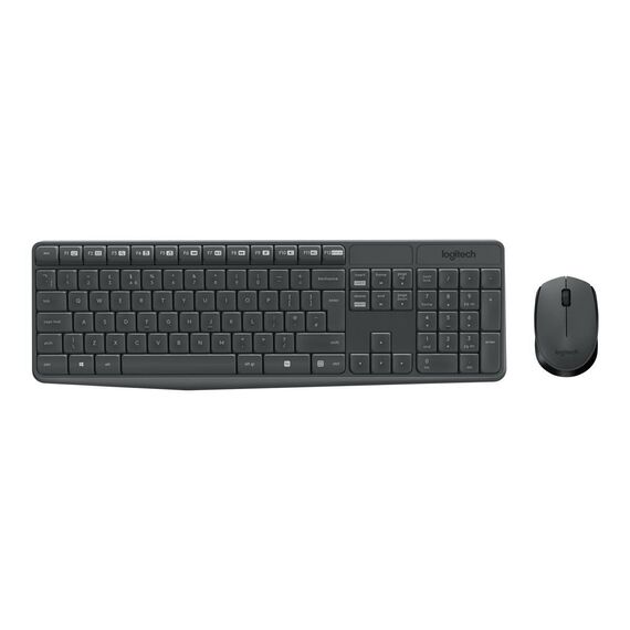 Logitech - MK235 Keyboard and mouse set NORDIC / Computers | Techbox