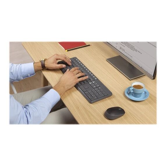 Logitech - MK235 Keyboard and mouse set NORDIC / Computers | Techbox