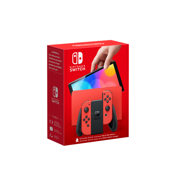 Nintendo Switch – OLED Model (Mario Red Edition) / Nintendo Switch - Consoles - Gaming - Techbox