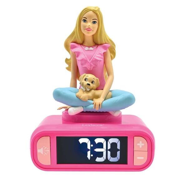 Lexibook - Barbie - Digital 3D Alarm Clock (RL800BB) / Toys - Led Lights & Alarm Clocks - Gifts - Techbox