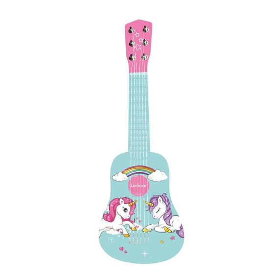 Lexibook - My first Unicorn Wooden Guitar (K205UNI) / Toys