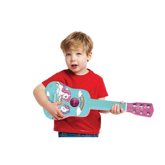 Lexibook - My first Unicorn Wooden Guitar (K205UNI) / Toys