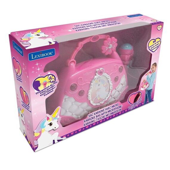 Lexibook - Unicorn - Handbag Musical Speaker (K102UNI) / Toys