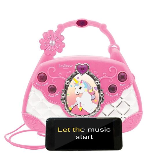 Lexibook - Unicorn - Handbag Musical Speaker (K102UNI) / Toys