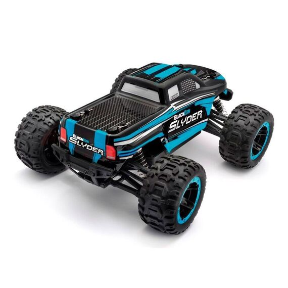 BLACKZON - Slyder MT 1/16 4WD Electric Monster Truck - Blue (540104) / Toys - Modeling - Hobbies - Techbox