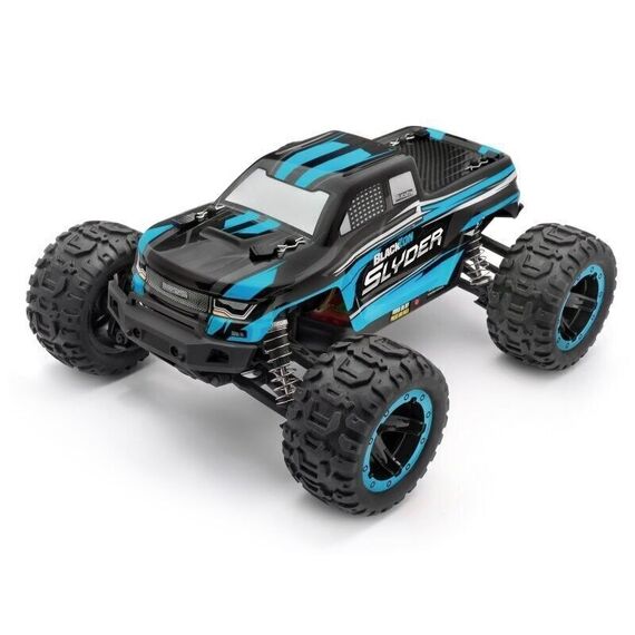 BLACKZON - Slyder MT 1/16 4WD Electric Monster Truck - Blue (540104) / Toys - Modeling - Hobbies - Techbox