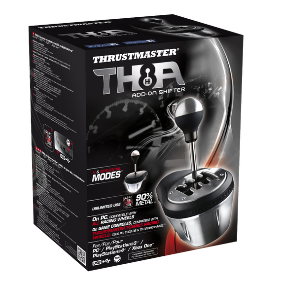 Thrustmaster - TH8A Shifter Add-On / PlayStation 4 - PS4 Accessories - Accessories for Consoles - Techbox
