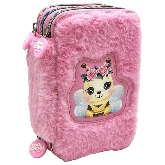 Tinka - Triple Pencilcase - Bee Rosa (8-804205) / Toys |  Techbox