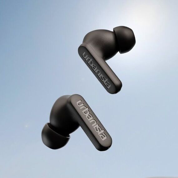 Urbanista - Phoenix - Solar Charging In-Ear Headphones - Midnight Black / Electronics | Techbox
