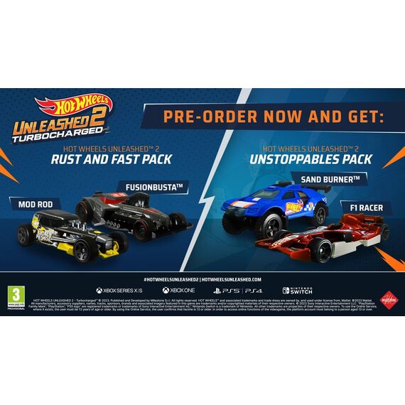 Hot Wheels Unleashed 2: Turbocharged (Day 1 Edition) / Xbox Series X - Series X Games - Games - Techbox