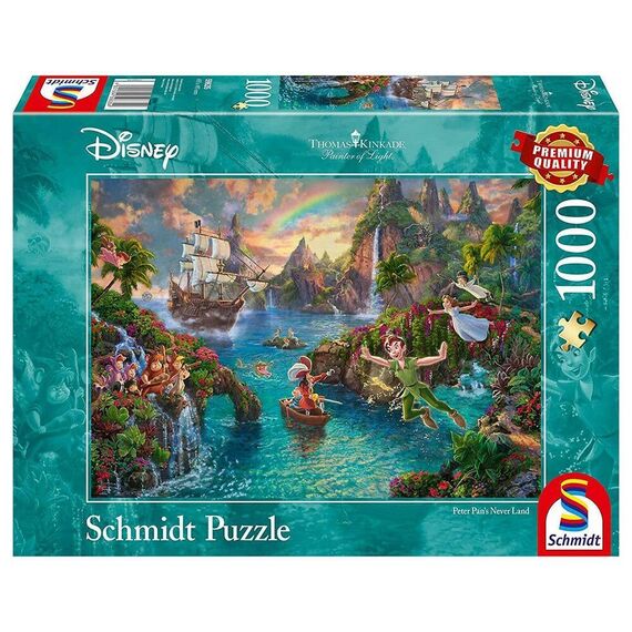 Schmidt - Thomas Kinkade: Disney, Peter Pan (1000 pieces) (SCH9635) / Toys - Puzzles - Gifts - Techbox