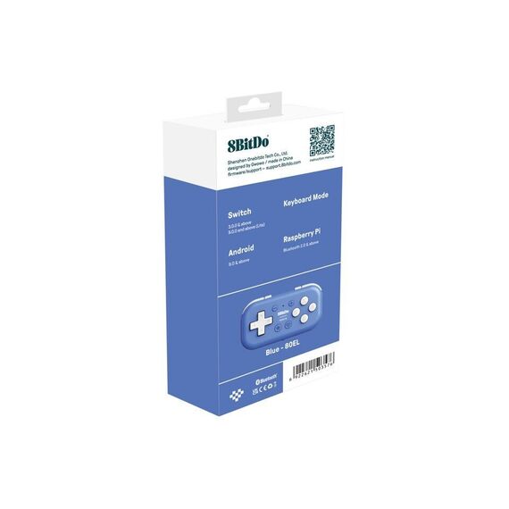 8BitDo Micro Bluetooth Gamepad Blue / Video Games and Consoles - Αταξινόμητα -  - Techbox