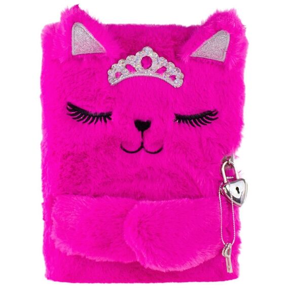 Tinka - Plush Diary with Lock - Princess Cat (8-802138) / Toys |  Techbox