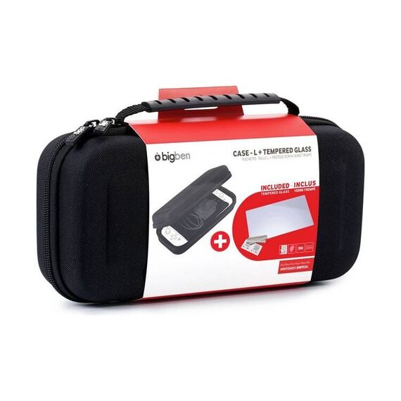 Nintendo Switch Big Ben Protection Kit (Case - L + Tempered Glass) / Nintendo Switch | Techbox
