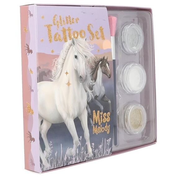 Miss Melody - Glitter Tattoo Set  NIGHT HORSES ( 0412657 ) / Toys - Αταξινόμητα -  - Techbox