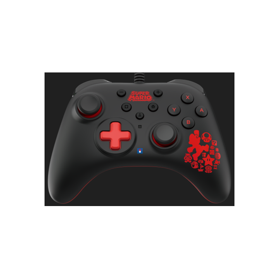 HORI - HORIPAD Turbo (Mario) for Nintendo Switch™ / Nintendo Switch - Nintendo Switch Accessories - Accessories for Consoles - Techbox