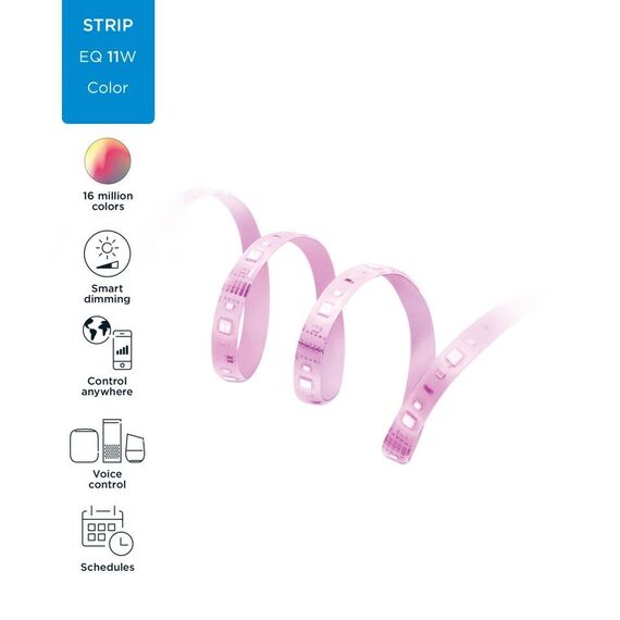WiZ - Wi-Fi LED Strip 1M 880lm Extension EU / Home and Kitchen