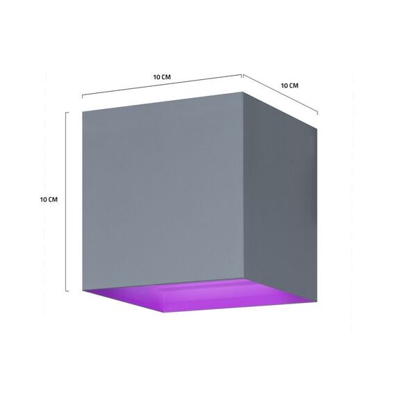 Hombli - Smart Outdoor Wall Light V2, Grey / Electronics