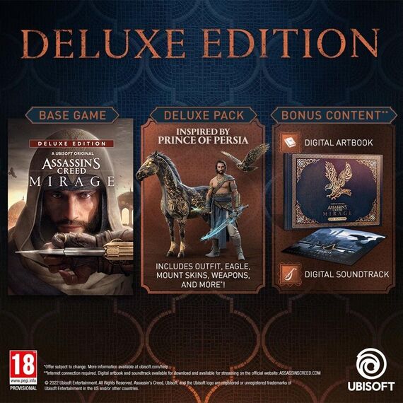 Assassin's Creed Mirage (Deluxe Edition) / PlayStation 5 - PS5 Games - Games - Techbox