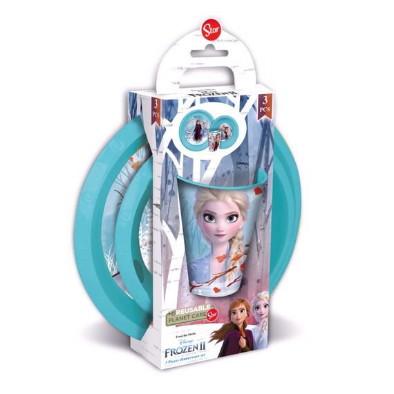 Euromic - Kids Lunch Set - Frozen (088808713-51000) / Baby and Children |  Techbox