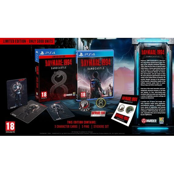 Daymare: 1994 Sandcastle (Limited Edition) / PlayStation 4 - PS4 Games - Games - Techbox