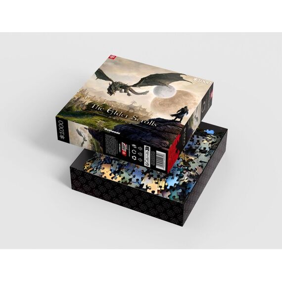 GAMING PUZZLE: ELDER SCROLLS: ELSWEYR PUZZLES - 1000 / Fan Shop and Merchandise - Puzzles - Gifts - Techbox