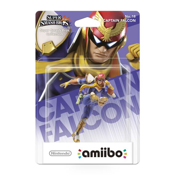 Nintendo Amiibo Figurine Captain Falcon / Wii U | Techbox