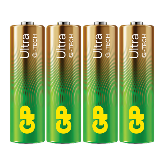 GP - Ultra Alkaline AA Batteries, 15AU/LR6, 1.5V, 4-Pack / Electronics - Αταξινόμητα -  - Techbox