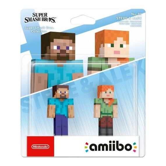 Nintendo Amiibo Steve & Alex (Smash Bros Collection) / Video Games and Consoles | Techbox
