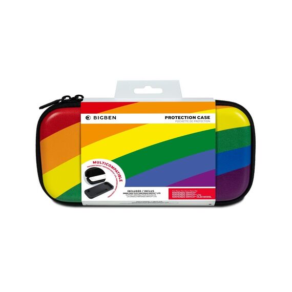 BigBen Interactive Travel Case Large - Rainbow (Switch) / PlayStation 5 - PS5 Accessories - Accessories for Consoles - Techbox