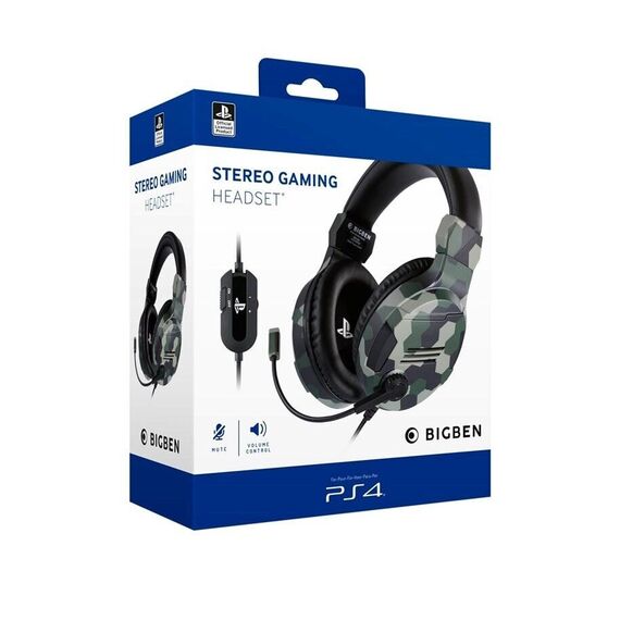 Nacon  PS4 Gaming Headset V3 - Green - Headset - Sony / Electronics - PS4 Accessories - Accessories for Consoles - Techbox